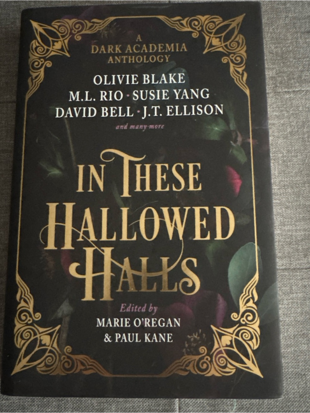 In These Hallowed Halls Hardcover Anthology